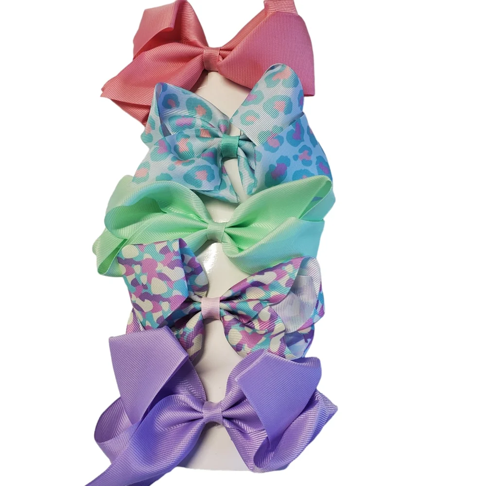 NEW Disney Princess 16 Piece Stud Set & 5 Hair Bow Set